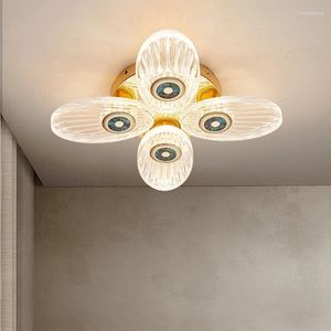 Plafonniers Lampe en cristal Design Luminaires de luxe 300MM Petite taille Montage encastré Li