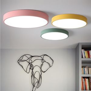 Plafonniers décoratifs LED panneau de lampe moderne couloir