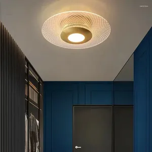 Plafonniers encastré luminaire décoratif maison allée entrée vestiaire couloir couloir balcon moderne lampe à LED