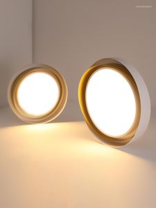 Plafonniers Lampes Chambre Lampe Simple Moderne LED Salon Principal Style Stratifié
