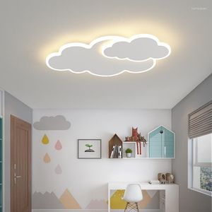 Plafonniers Led Lampe Lumière Pour Chambre D'enfants Chambre Pépinière Créatif Nuage Lustre Luminaire Enfants