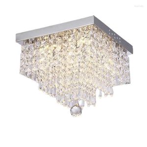 Plafonniers Moderne Intérieur Cristal Lumière Haute Qualité Led Lampe Transparente Lampes de Salon