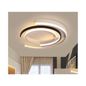 Plafonniers Moderne Led Lampe Pour Salon Chambre Lustre De Plafond Moderne Luminaire Plafonnier Ceilingaddlights Drop Delivery Dhkep