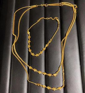 Celi Brand Luxury Love Heart Clover Diseñador Collares Collares Geometría de 18K Gold Elegante Mujeres Perrilos Pendientes Atar aretes de aretes Joyas