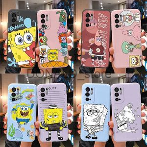Cas de téléphone portable Cartoon SpongeBobs Patrick Case Pour Redmi Note 10 4G 10S Bumper Phone Cover Soft TPU Anime Fun Funda Pour Redmi Note 10 4G Capa J230620