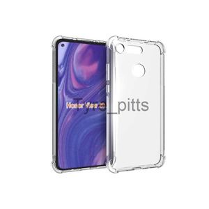 Estuches para teléfonos celulares para Honor View 20 estuche para teléfono móvil transparente todo incluido TPU cuatro esquinas anticaída cubierta protectora de silicona suave x0731