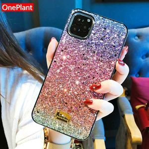 Étuis de téléphone portable Étui de téléphone dégradé de paillettes de luxe pour iPhone 11 12 13 14 Pro Max X XS XR 7 8 Plus SE 2020 2022 Bling Side Drill Cover L230731