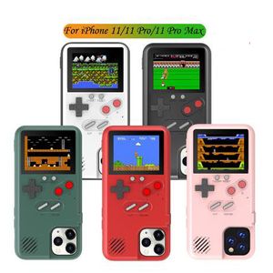 Étuis pour téléphone portable Affichage de la console portable antichoc 36 consoles de jeux classiques Joueurs portables Gameboy Couverture arrière pour iPhone 14 13 12 11 7 8 6 X XS Pro Max Plus Mini