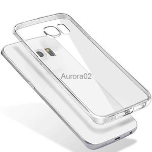 Cas de téléphone portable Ultra-mince Clear Soft TPU Case pour Samsung Galaxy S8 S9 Plus S6 S7 Edge J1 J3 J5 J7 A3 A5 A7 2016 2017 Coque de couverture yq240330