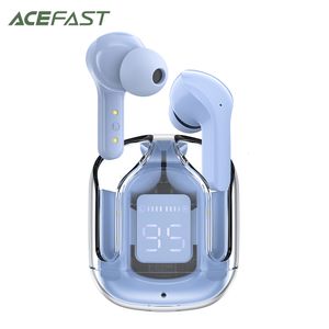 Écouteurs pour téléphone portable ACEFAST T6 TWS Écouteurs sans fil Bluetooth 5 0 Casques d'écoute pour jeux de sport Écouteurs à réduction de bruit avec couvercle sans micro 230214