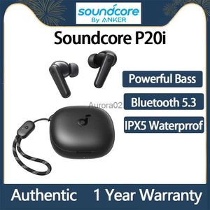 Écouteurs pour téléphones portables Anker Soundcore P20i TWS véritables écouteurs Bluetooth sans fil écouteurs de basse puissants casque de jeu résistant à l'eau avec micro YQ240219