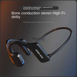 Écouteurs de téléphone portable AS18 sport sans fil Bluetooth casque étanche oreille suspendue Air Conduction osseuse sourd écoute musique Bluetooth casque YQ240105