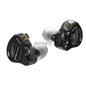 Écouteurs de téléphone portable Cca Pla13 casque filaire en métal dans l'oreille moniteur écouteurs écouteurs Hifi musique basse meilleur Sport casque orthodynamique avec Microphone YQ240219