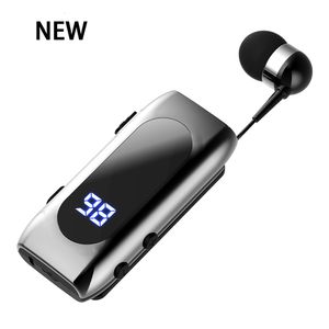 Écouteurs de téléphone portable Hands Free Blues Car Bluetooth Lotus to Ear avec des oreilles de fil dans Téléphone Talon 20 heures de type C BT52 230505