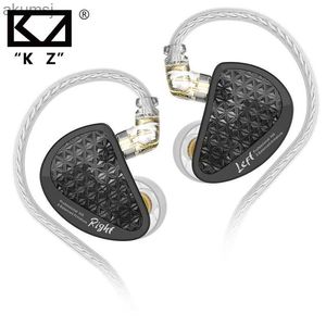 Écouteurs pour téléphones portables KZ AS16 PRO écouteur filaire métal 8BA Armature d'équilibre dans l'oreille moniteur meilleur casque Hifi basse musique écouteurs casque Microphone YQ240304