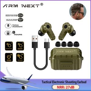 Écouteurs de téléphone portable Original ARM NEXT sur l'oreille casque de tir électronique Protection auditive ramassage réduction du bruit chasse en plein air 231130