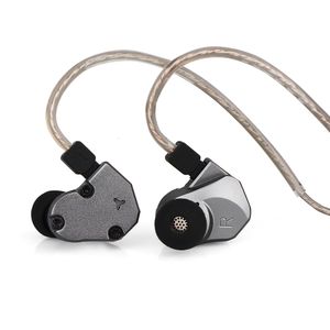 Écouteurs de téléphones portables Tinhifi C2 IEM 10 mm LCP Diaphragm Dynamique DD Driver Headphones HiFi in Ear Music DJ Bass Ecoute 0,78 mm 2pin CNC Metal 230314