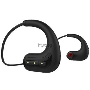 Auriculares para teléfono celular Auriculares inalámbricos IPX8 S1200 Auriculares impermeables para natación Auriculares deportivos Auriculares Bluetooth Estéreo 8G Reproductor de MP3 (Negro) YQ240105