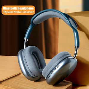 Écouteurs de téléphones portables Headphones Wireless Bluetooth Physical Noise Reduction Headsets Sound stéréo pour PC Gaming Earpiece sur Head Gift 230324