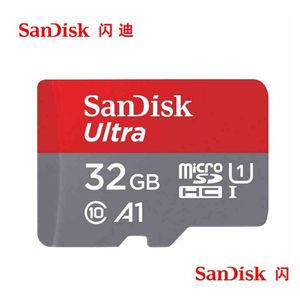 Cartes mémoire des téléphones portables Stick USB 32 Go / 64 Go / 128 Go / 256 Go Smartphone SDK Capacité réelle Haute définition Caméra Micro SD Carte 100 Mo / S Uh Ot3ie