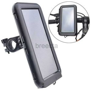 Soportes para teléfonos celulares 2024 Nueva actualización Funda impermeable para bolsa de teléfono para bicicleta Funda para manillar de bicicleta para motocicleta Soporte para teléfono celular para iPhone 15 Samsung 240322