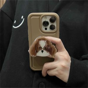 Téléphone portable supporte les supports de dessin animé Animal mignon chiot chien