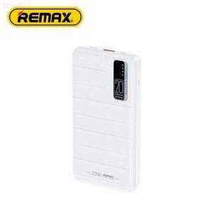 Banques d'alimentation pour téléphone portable Remax Meilleure vente 20W + 22.5W PD + QC Chargeur de téléphone portable Lumière LED Charge rapide Power Bank 20000mAh pour ordinateur portable L230731