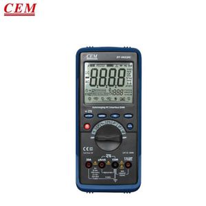 CEM DT-9932FC Multimètre numérique automatique portable de haute précision Cycle de service de fréquence de capacité de résistance anti-brûlure.