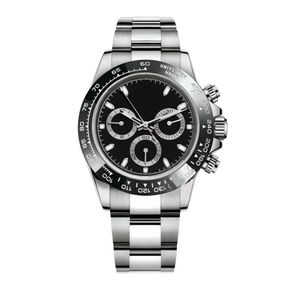 Bisel de cerámica paul newman reloj hombres relojes de pulsera automático correa de acero inoxidable montre automatique cristal de zafiro diseñador reloj todos los diales funcionan SB038 B23