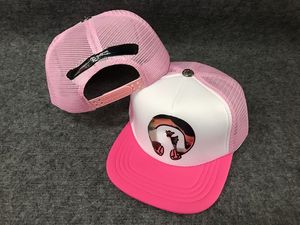 CH Casquette Designer Lettres Brodé Rose Casquette De Camionneur Mode Rue Hip Hop Baseball Chapeau Casual Cap pour Hommes Femmes