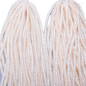 Cadenas Collar de perlas de agua dulce natural Cadena madre 9-10 mm Mantou delgado redondo impecable encanto de mujer tocado al por mayor regalo de fiesta