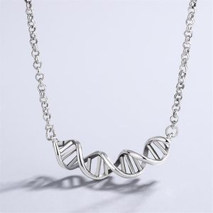 Cadenas Ventfille 925 Sterling Silver DNA Ed Collar espiral para mujeres Personalidad Moda Regalos de fiesta Joyería 2021 Drop249q