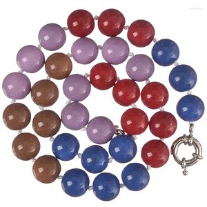 Cadenas al por mayor del collar de mujeres imitación de boda perlas cuentas redondas para joyas que hacen joyas de bricolaje de gargantilla 10 mm 18 