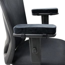 Coussinets d'accoudoir de chaise en mousse à mémoire de forme, Support d'oreiller de coude, repose-bras pour chaise de bureau, coussins de chaise, soulagement des coudes