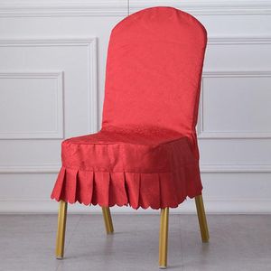 Couvre-chaise Couvre de table à manger El personnalisée Mariage Joint Tabouret Restaurant Seat en gros pour Living Room Plain