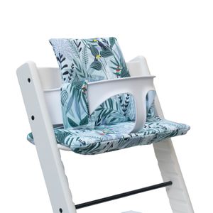 Les couvertures de chaise personnalisent les accessoires de chaise de salle à manger stokke trapp tripp coton de remplacement de repas pour bébé coton ou imperméable 230823