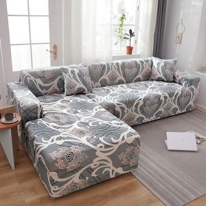 Housses de chaise Housse de canapé européenne Ensemble tout compris de tapis anti-poussière élastiques universels Quatre saisons Serviette en tissu noble