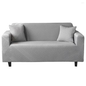 Fundas para sillas de comercio exterior, versión en inglés transfronteriza, Color sólido, tela Jacquard, funda para sofá, todo incluido, Universal