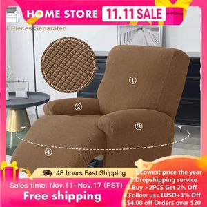 Couvre-chaise Polar Fleece Stretch Reckor Reckin Sofa Single Single Single pour le salon Boy paresseux relaxant les housses de fauteuil