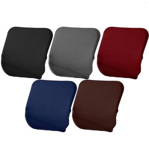 Cubiertas de silla Funda de asiento Funda elástica Cuerpo dividido Poliéster suave Cubierta de respaldo para muebles de comedor Muebles Oficina Computadora