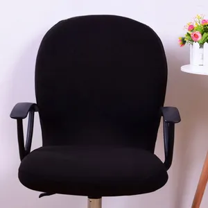 Housses de chaise Spandex chaises pliantes rotatif bureau extensible protecteur canapé animaux tissu bureau fauteuil housse