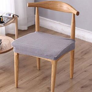 Couvre-chaise Universal Kitchen Stretch Spandex Jacquard Dining Room Salle Soupt Cover sans glissement meubles Protector Home Supplies