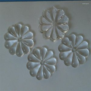Lustre Cristal 100 pcs/Lot 16mm Fleur Rosette Perles Forme Verre