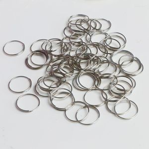 Lustre en cristal, anneaux de 12mm, couleur argent/or/Bronze, pour la fabrication de bijoux à bricoler soi-même, perles de connecteur, métal et acier
