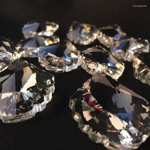 Candelier Crystal Precio al por mayor 30 piezas/lote 38 mm Pendientes de carcasa transparente para prismas recortes de vidrio Accesorios de lámparas de adornos