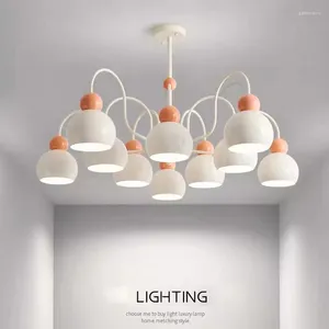 Lustres modernes lampes de plafond volant soucoupe créative colorée rouge vert beige cuisine salle à manger éclairage suspension