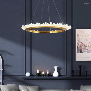 Lustres Moderne K9 Lustre En Cristal Utilisation Pour Salon Salle À Manger Chambre Luminaire LED Puce Suspensions