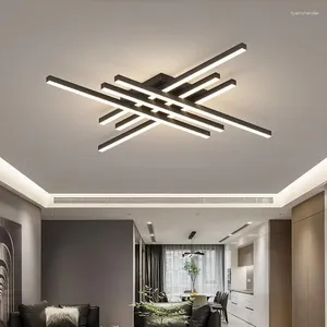 Lustres simples couloir moderne créatif nordique luxe plafond décoration lampes entrée allée balcon éclairage longue lumière