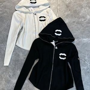 CHANNNEL vêtements pour femmes Tendance Vestes Original standard designer luxe Veste vêtements d'extérieur pour vêtements décontractés manteau tendance style de rue veste femmes à manches longues à capuche