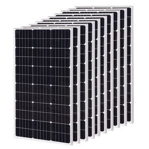 Chargers 1000W Panneau solaire Chine 18V monocristallins Silicon Immasproof 100W 200W 300W 400W Charge 12V CampingHomerv 230812